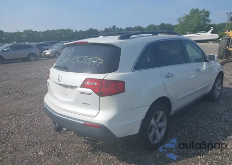 2011 Acura Mdx Technology Package from USA, damaged, VIN 2HNYD2H65BH510414